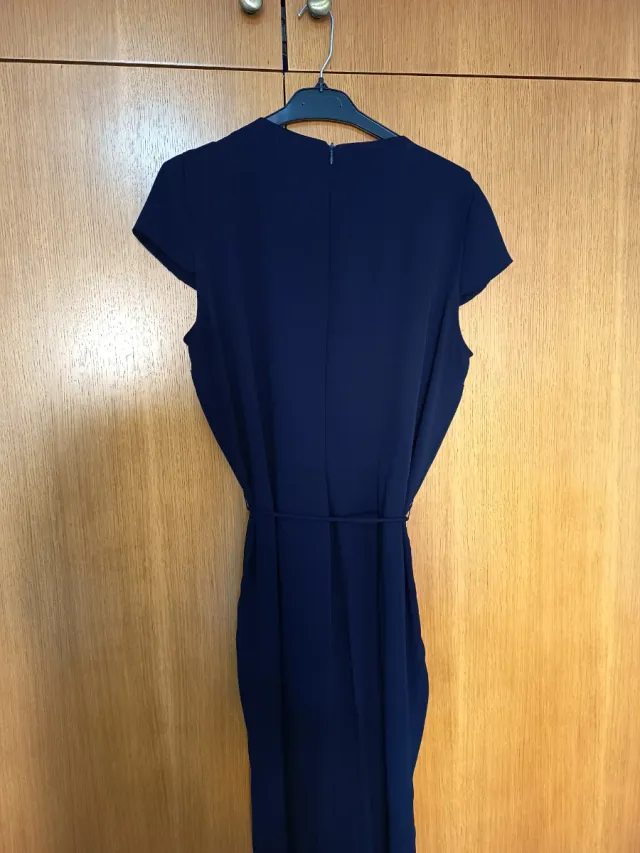 Vestido Azul Marino Talla 46