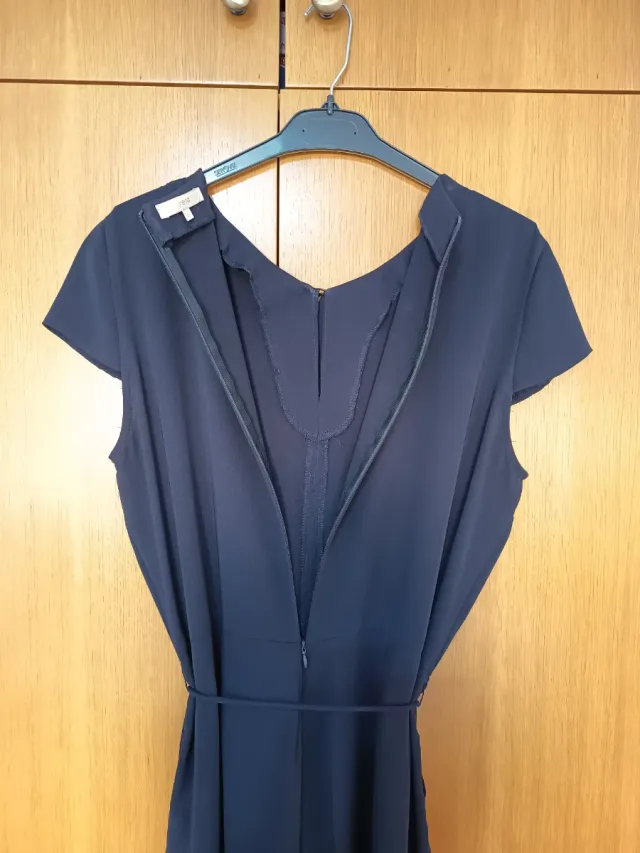 Vestido Azul Marino Talla 46