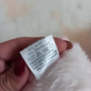 Coperta neonata orsetto rosa