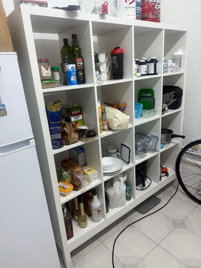 Estantería modular blanca