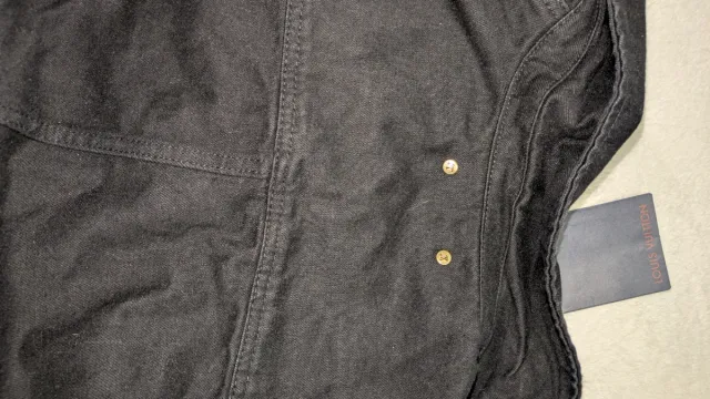 Giacca Louis Vuitton Nera Monogram