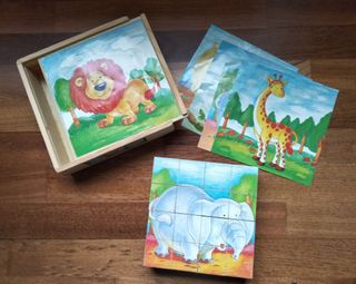 Puzzle rompecabezas de madera