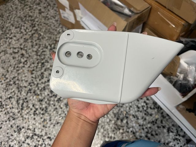 Copertura pignone bianco