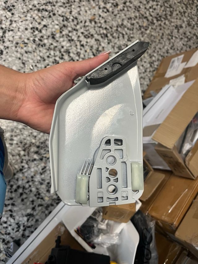 Copertura pignone bianco