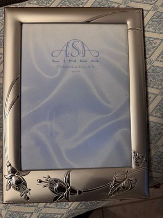 Cornice ASA LINEA 23x32 cm Metallo Argento