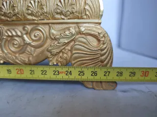 Pendola Pons Francia Bronzo Dorato 1820