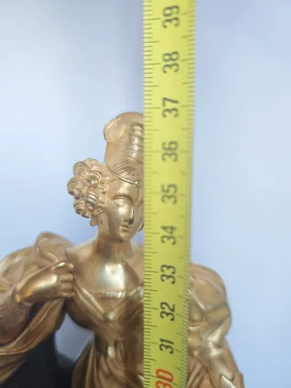 Pendola Pons Francia Bronzo Dorato 1820