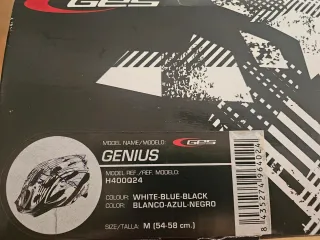 Casco Ciclismo/Skate/Roller GES nuevo. M (54-58cm)