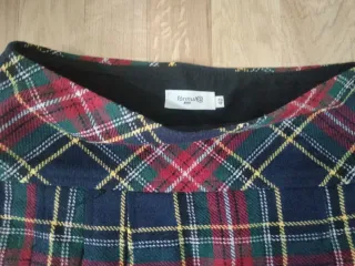 Falda Plisada Tartán