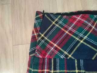 Falda Plisada Tartán