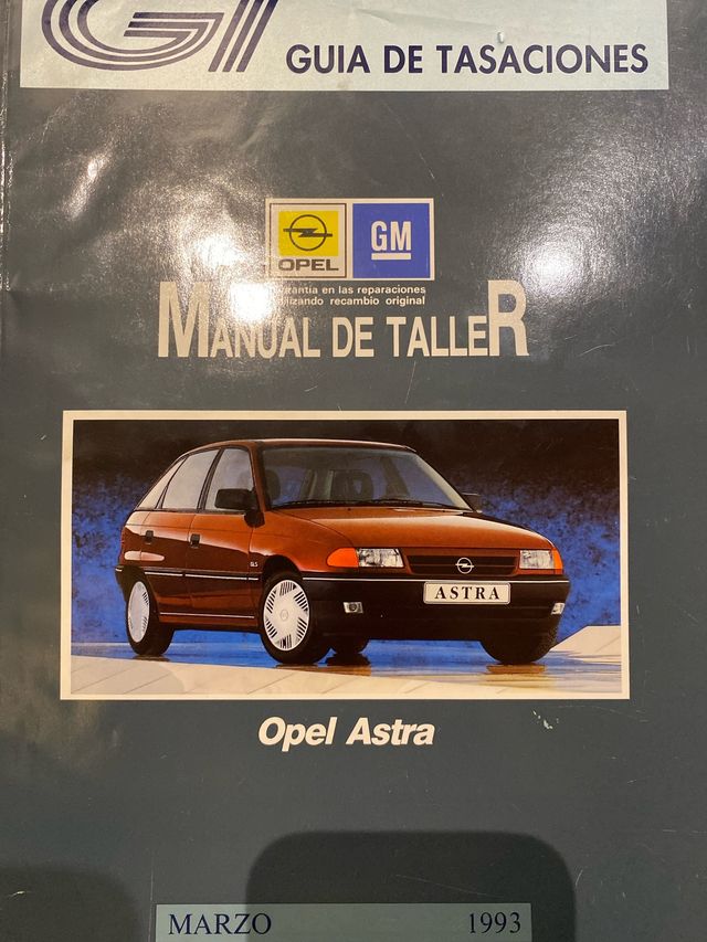 Manual Taller Opel Astra 1993