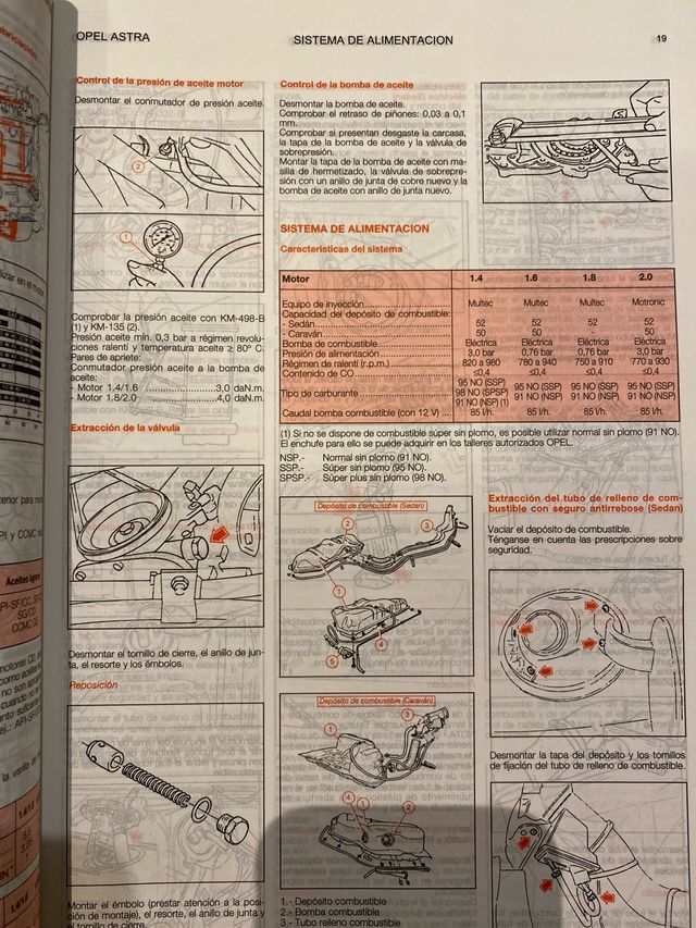 Manual Taller Opel Astra 1993