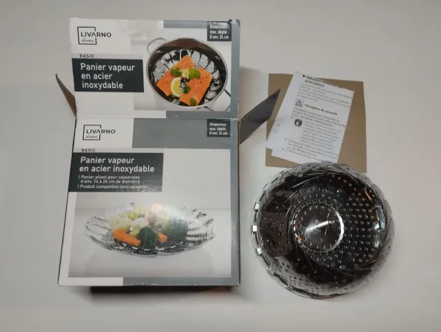 Cestello per cottura a vapore Livarno