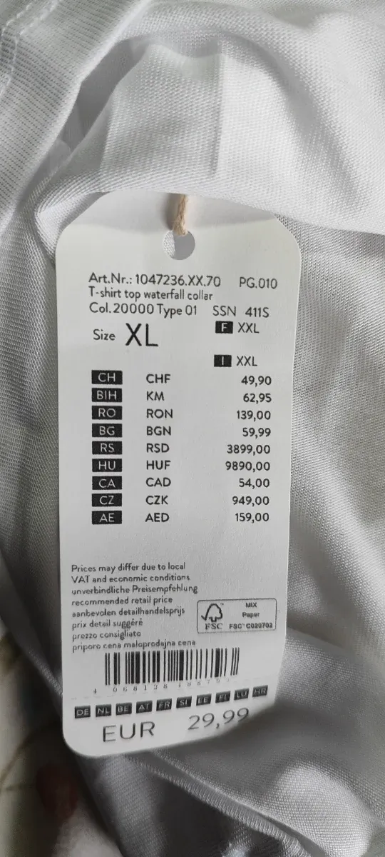 Vestido corto blanco