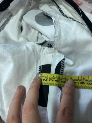 Traje Flamenca Lunares Blanco y Negro