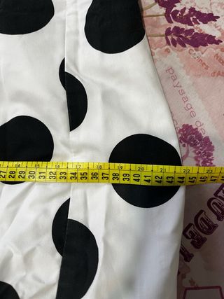 Traje Flamenca Lunares Blanco y Negro