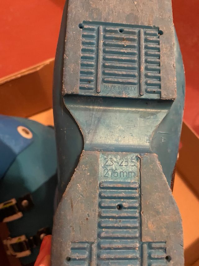 Botas de esquí Lange azules