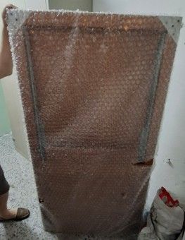 Mesa de comedor madera y metal