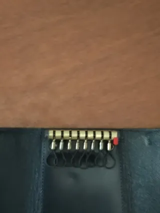 Portachiavi S.T. Dupont Pelle Nero Nuovo