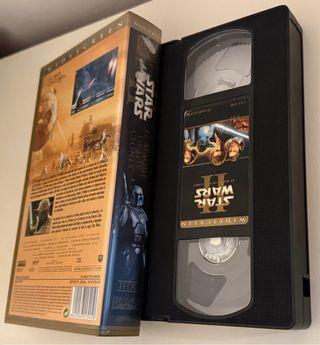 Star Wars II VHS Widescreen