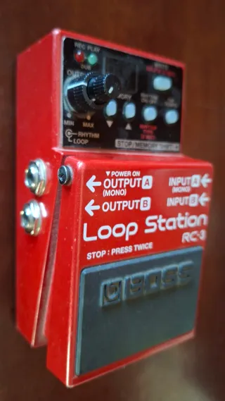 Pedal Looper Boss RC-3 Guitarra