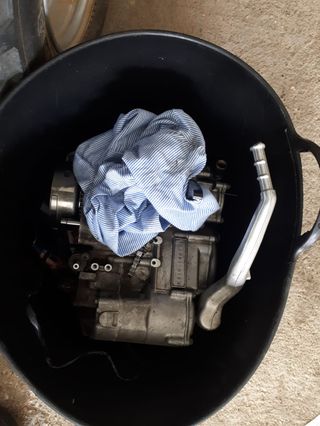 Suzuki DRZ 400 con palanca arranque