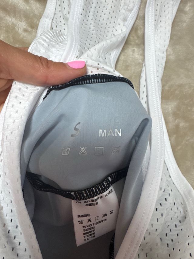 Culotte ciclismo Santic Talla S Hombre