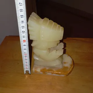 Figura Maya Azteca México Piedra