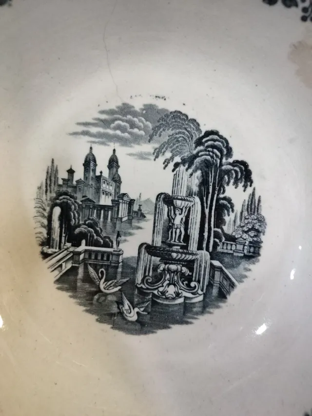 Palangana Pickman SXIX, diámetro 34 CMS. alto12cms