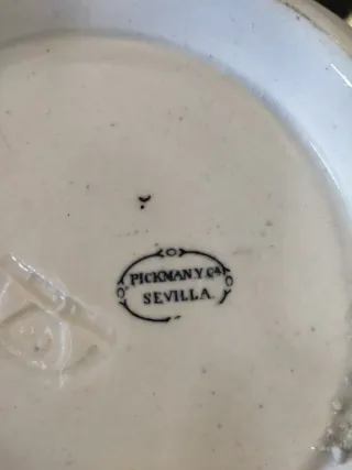 Palangana Pickman SXIX, diámetro 34 CMS. alto12cms