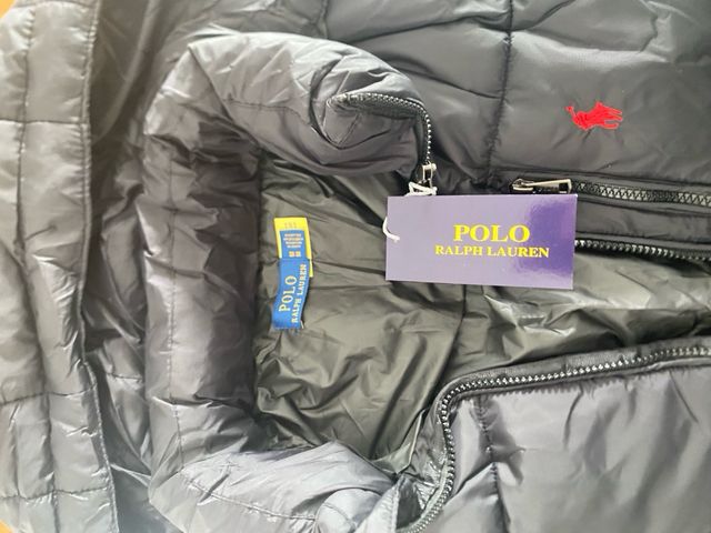 Abrigo Ralph Lauren Negro