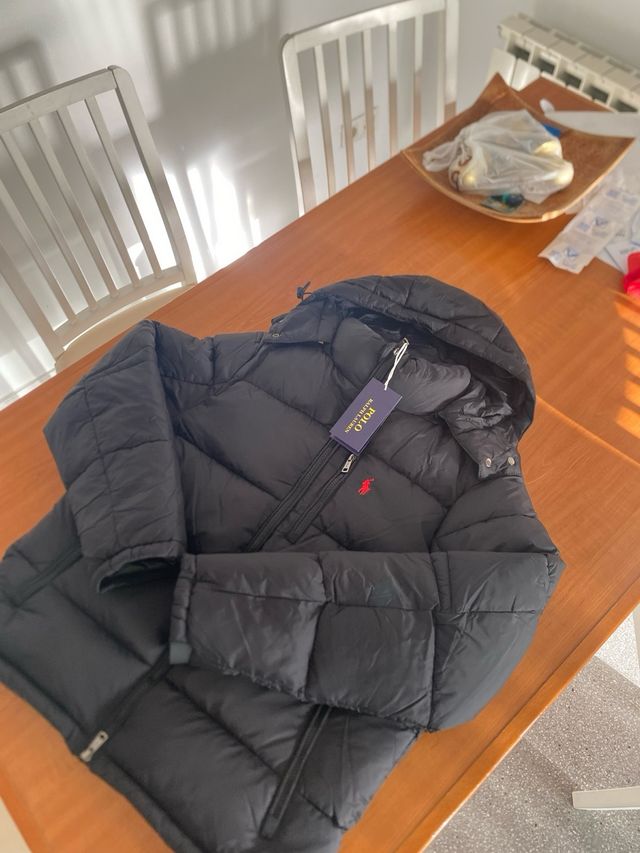 Abrigo Ralph Lauren Negro