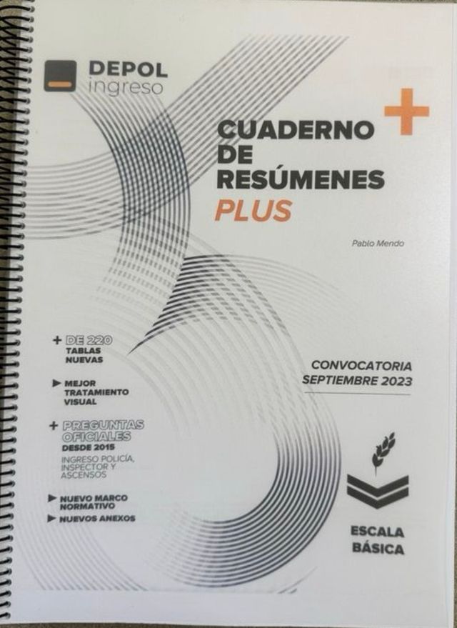 CUADERNO RESUMEN DEPOL