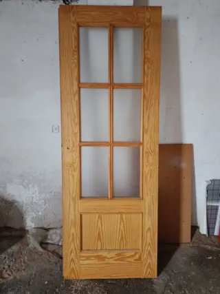 Puertas de madera de pino