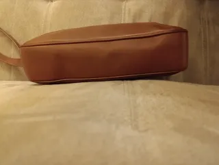 Borsa Chloé pelle coccodrillo marrone oro