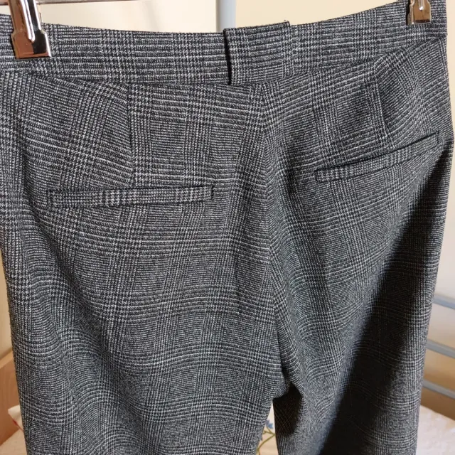 Pantalón cuadros Mango (Talla 38)