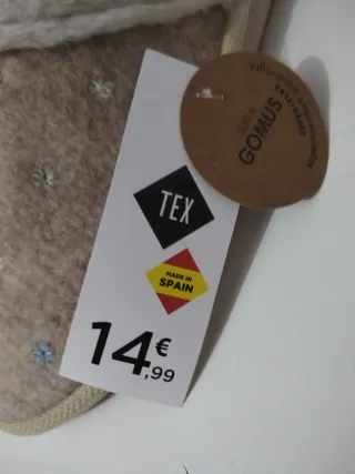 Zapatillas GOMUS Mujer Beige