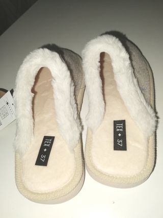 Zapatillas GOMUS Mujer Beige