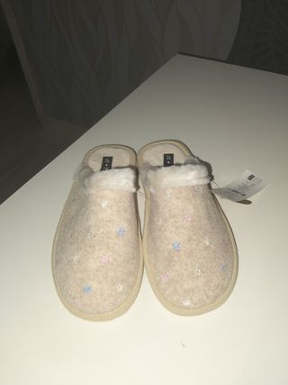 Zapatillas GOMUS Mujer Beige