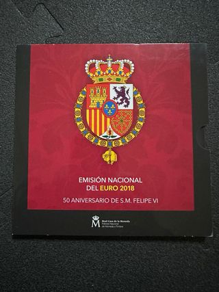 Conjunto de Moedas Espanha 2018
