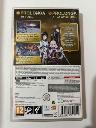 Sword Art Online Fatal Bullet Complete Edition NSW