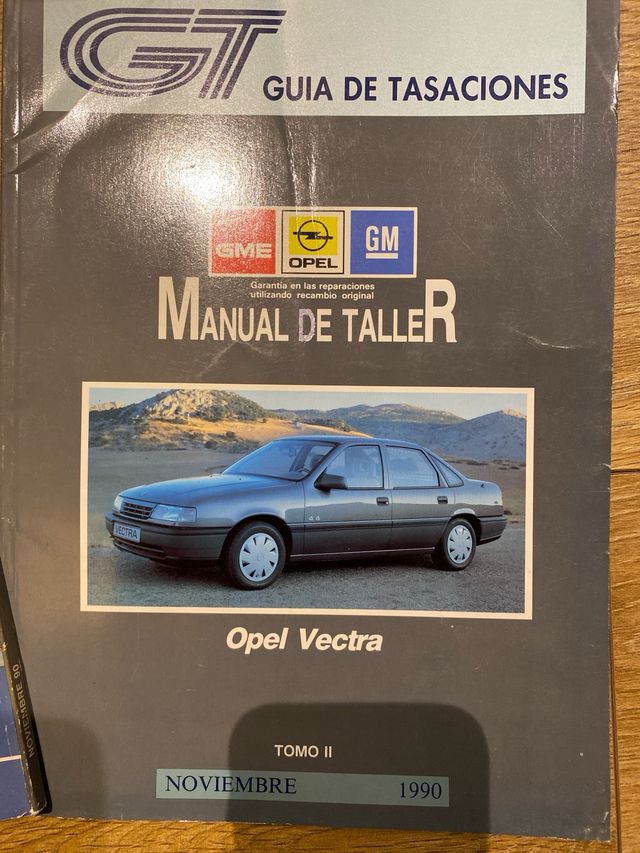 Opel Vectra Manual Taller 1990 Tomo I y II