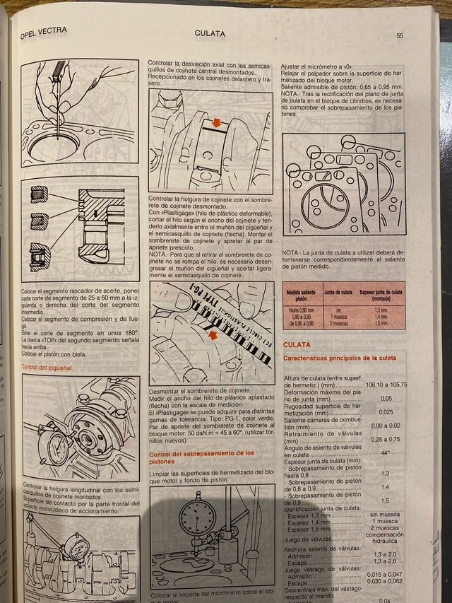 Opel Vectra Manual Taller 1990 Tomo I y II