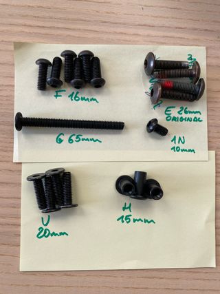 Repuestos tornillos Stokke Sleepi