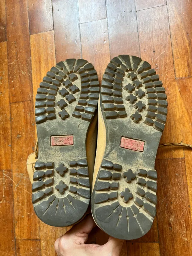 Botas Levis Marrones Ante Talla 43