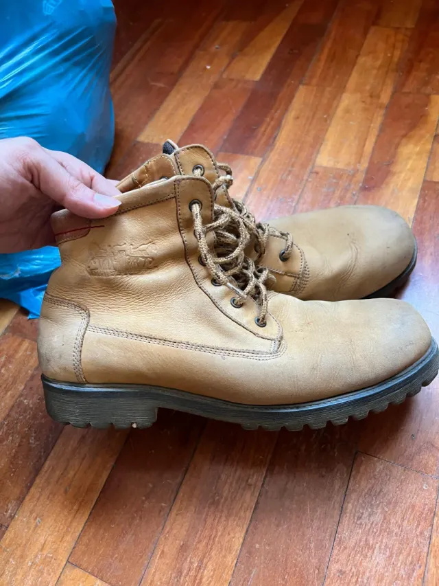 Botas Levis Marrones Ante Talla 43