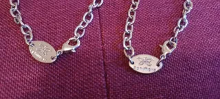 Coppia bracciali con ciondolo porta pietra