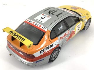coche slot scalextric seat toledo cupra amarillo
