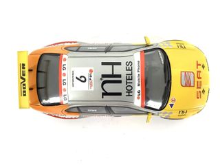 coche slot scalextric seat toledo cupra amarillo