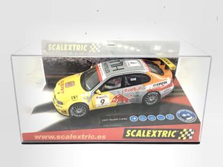 coche slot scalextric seat toledo cupra amarillo